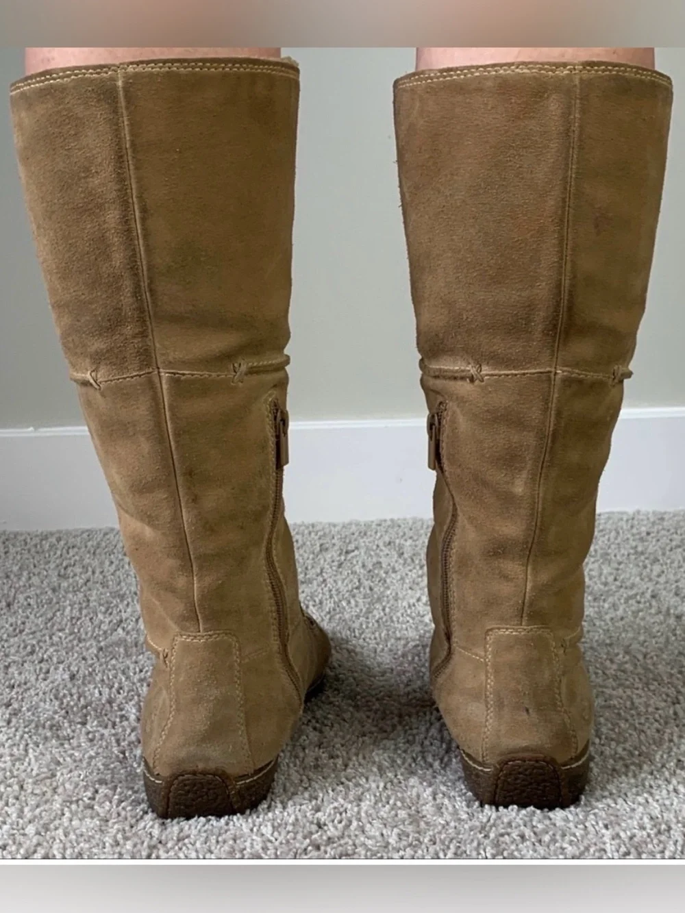 Timberland suede knee